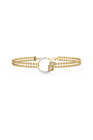 Yellow Gold Double Layered  Bracelet