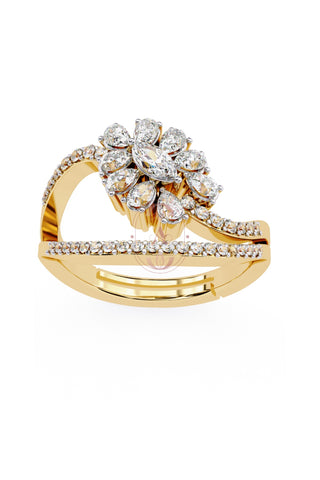 Floreale Moissanite Ring